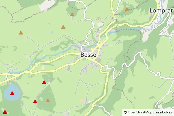 Karte Besse-et-Saint-Anastaise