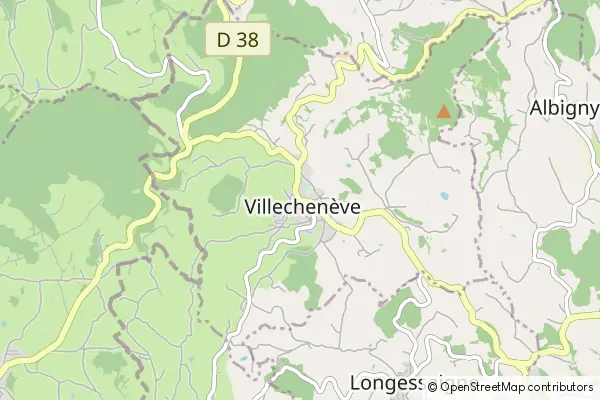 Karte Villechenève