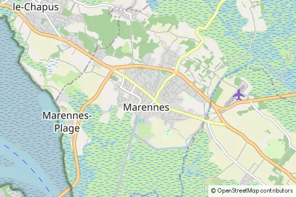 Karte Marennes