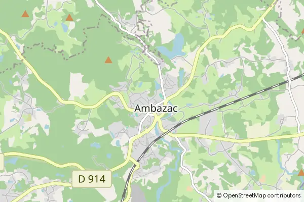 Karte Ambazac