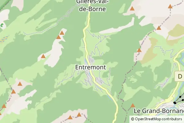 Karte Entremont