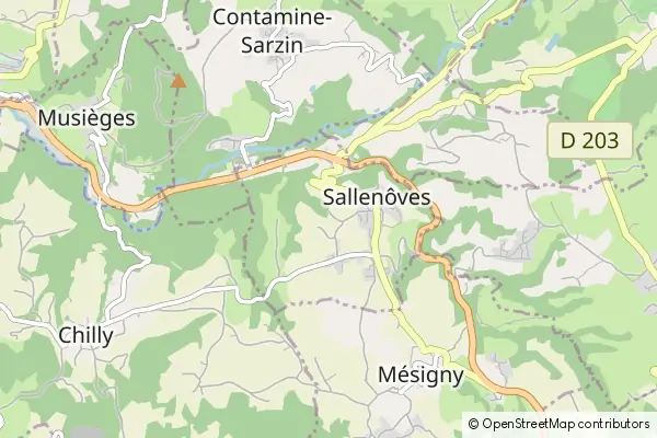 Karte Sallenôves