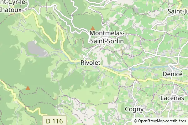 Karte Rivolet