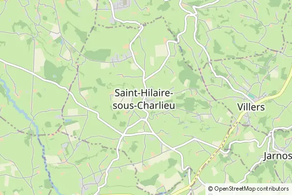 Karte Saint-Hilaire-sous-Charlieu