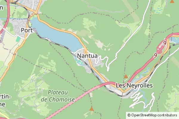 Karte Nantua