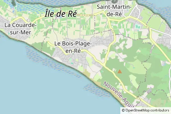 Karte Le Bois-Plage-en-Ré