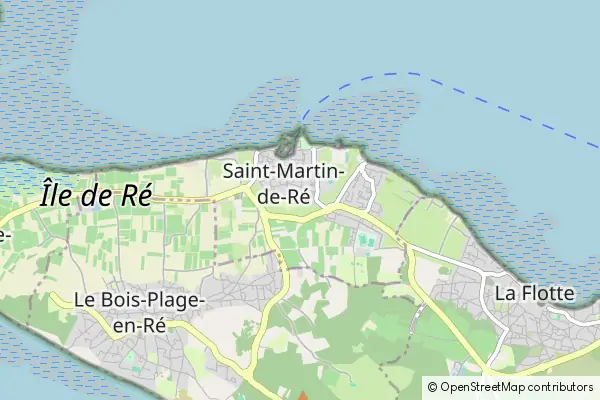 Karte Saint Martin de Re