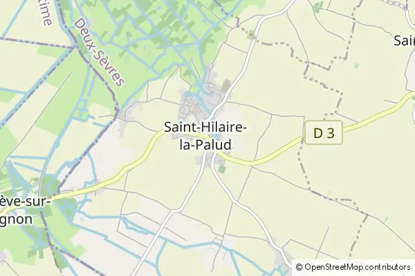 Karte Saint-Hilaire-la-Palud