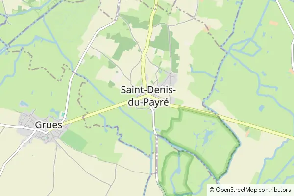 Karte Saint-Denis-du-Payré