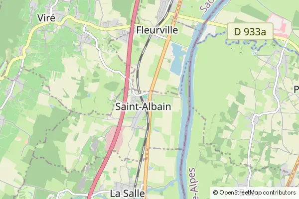 Karte Saint-Albain