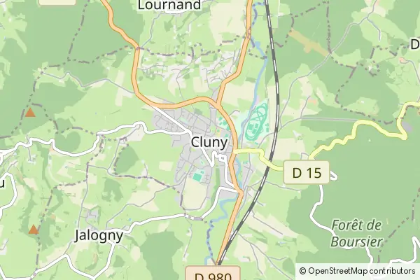 Karte Cluny