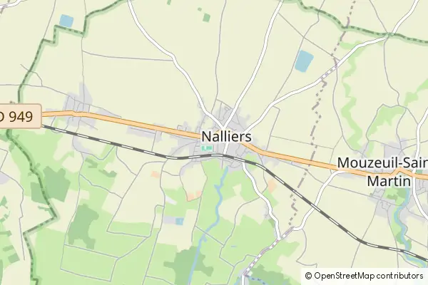 Karte Nalliers