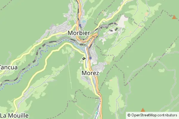 Karte Morez