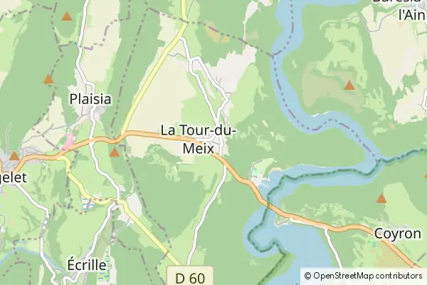 Karte La Tour-du-Meix