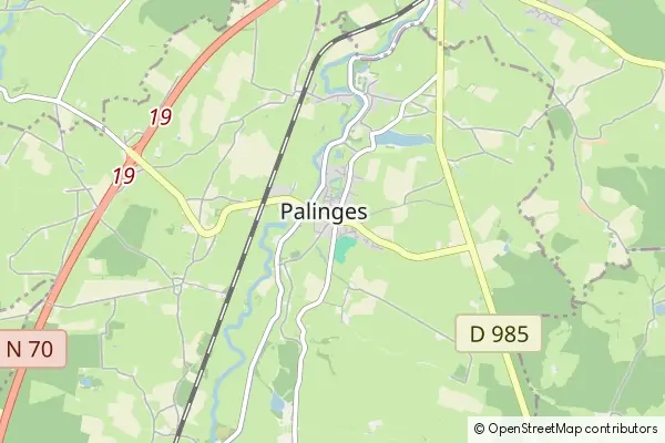 Karte Palinges