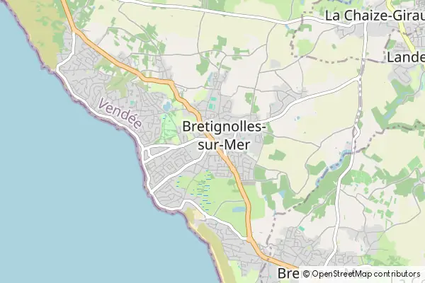 Karte Bretignolles Sur Mer