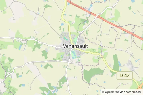 Karte Venansault