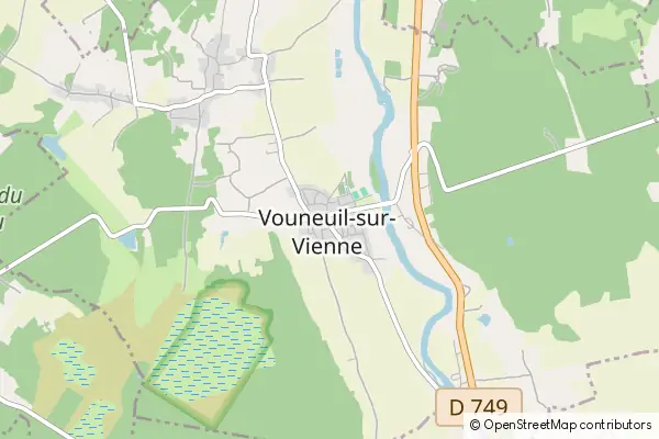 Karte Vouneuil