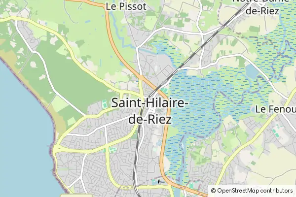 Karte Saint-Hilaire-de-Riez