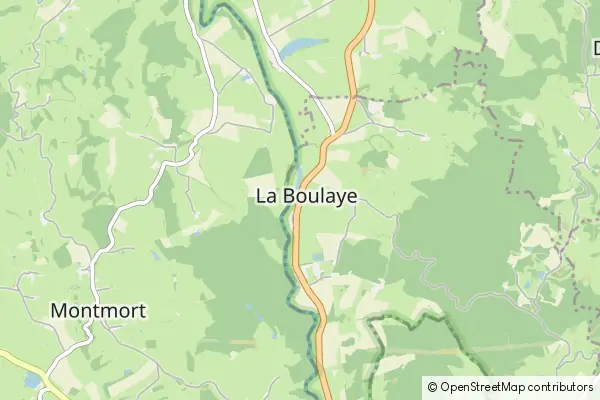 Karte La Boulaye