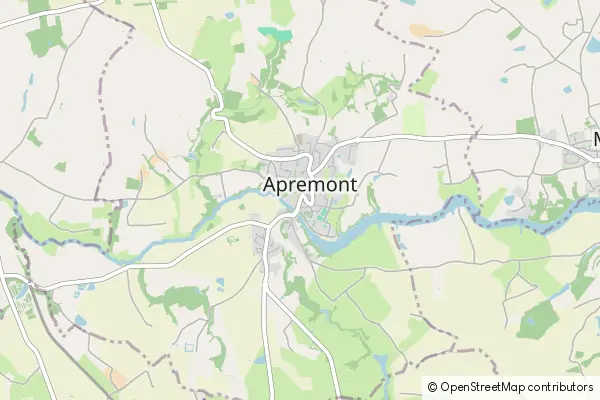 Karte Apremont