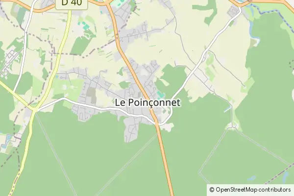 Karte Le Poinçonnet