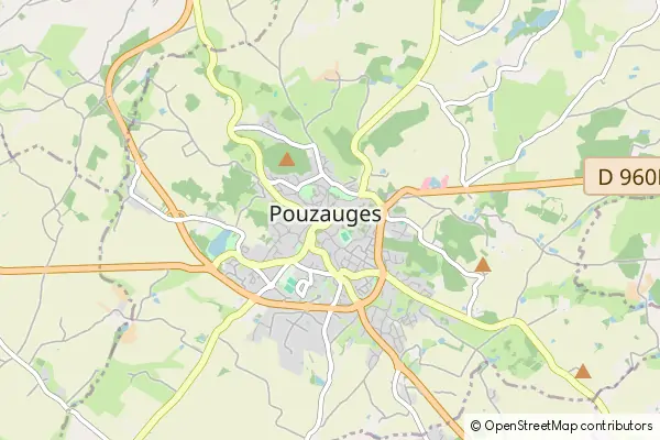 Karte Pouzauges