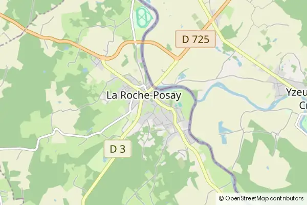 Karte La Roche-Posay