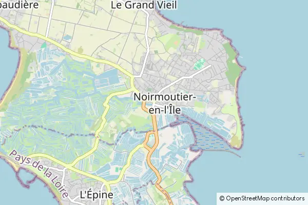 Karte Noirmoutier-en-l’Île