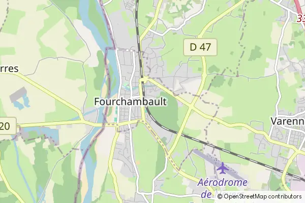 Karte Fourchambault