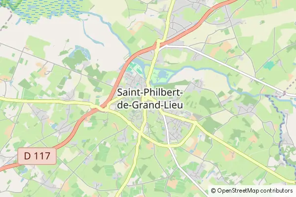 Karte Saint-Philbert-de-Grand-Lieu