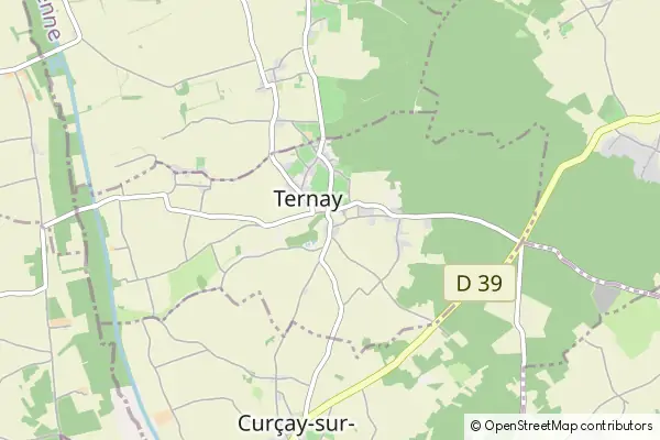 Karte Ternay