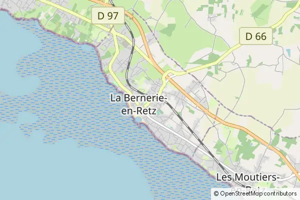Karte La Bernerie-en-Retz