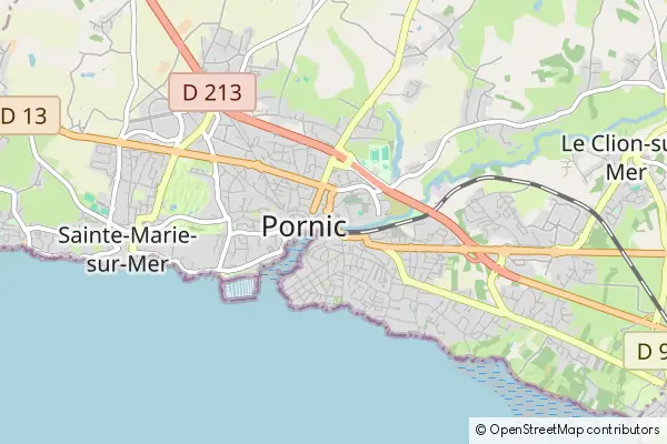 Karte Pornic