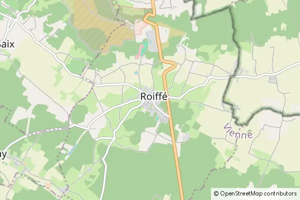 Karte Roiffé