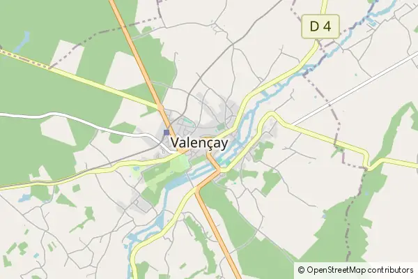 Karte Valençay