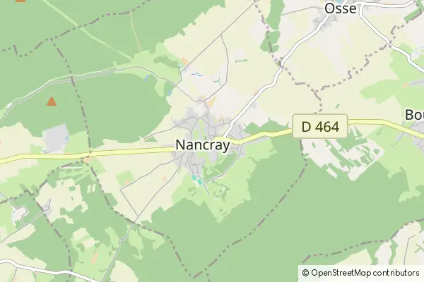 Karte Nancray