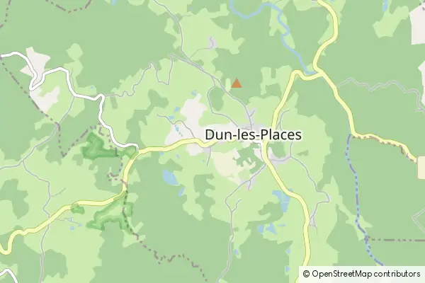 Karte Dun-les-Places