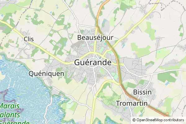 Karte Guérande