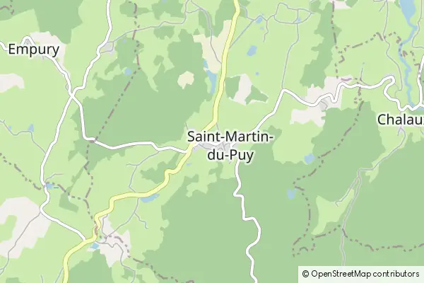 Karte Saint-Martin-du-Puy