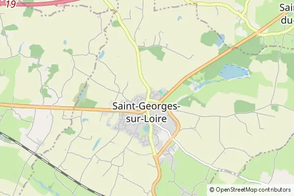 Karte Saint-Georges-sur-Loire