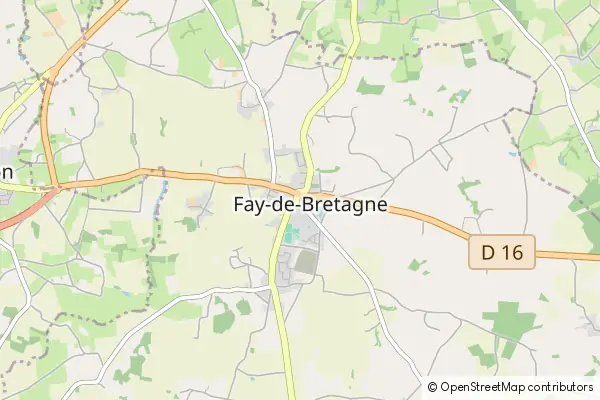 Karte Fay-de-Bretagne