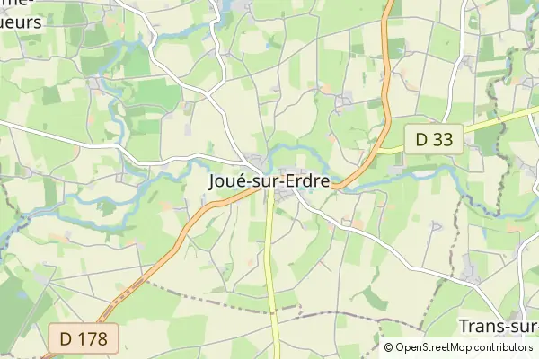 Karte Joue-sur-Erdre