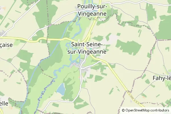 Karte Saint-Seine-sur-Vingeanne