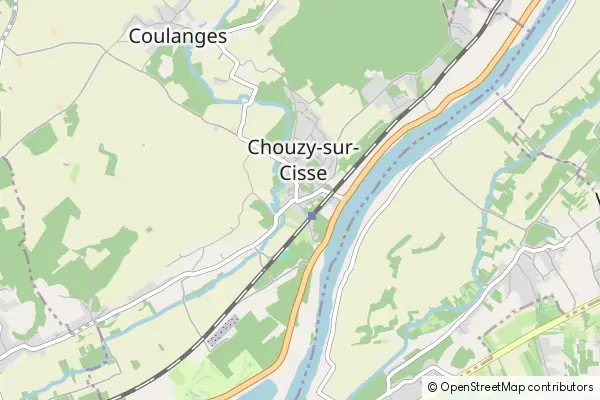 Karte Chouzy-sur-Cisse