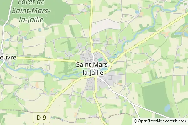 Karte Saint-Mars-la-Jaille