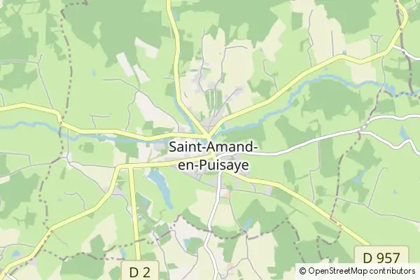 Karte Saint-Amand-en-Puisaye