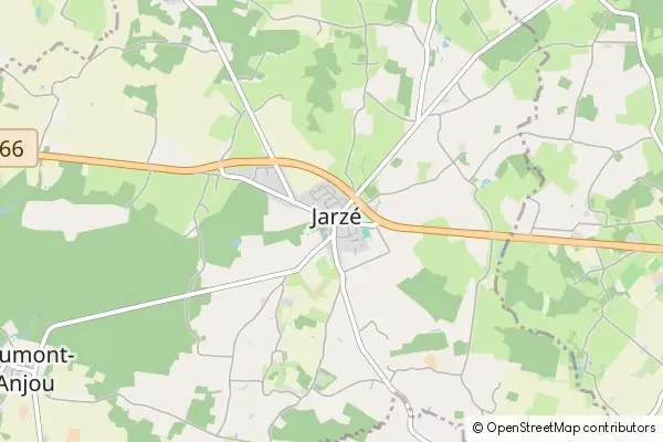 Karte Jarzé