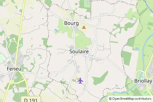 Karte Soulaire-et-Bourg