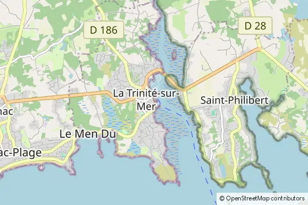 Karte La Trinité-sur-Mer